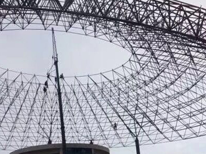 贺州篮球馆球形网架厂家价格